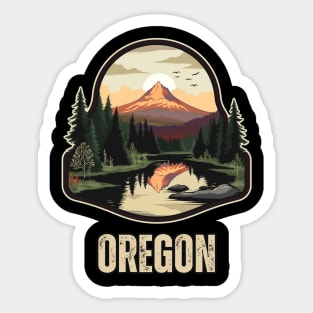 Oregon State USA Sticker